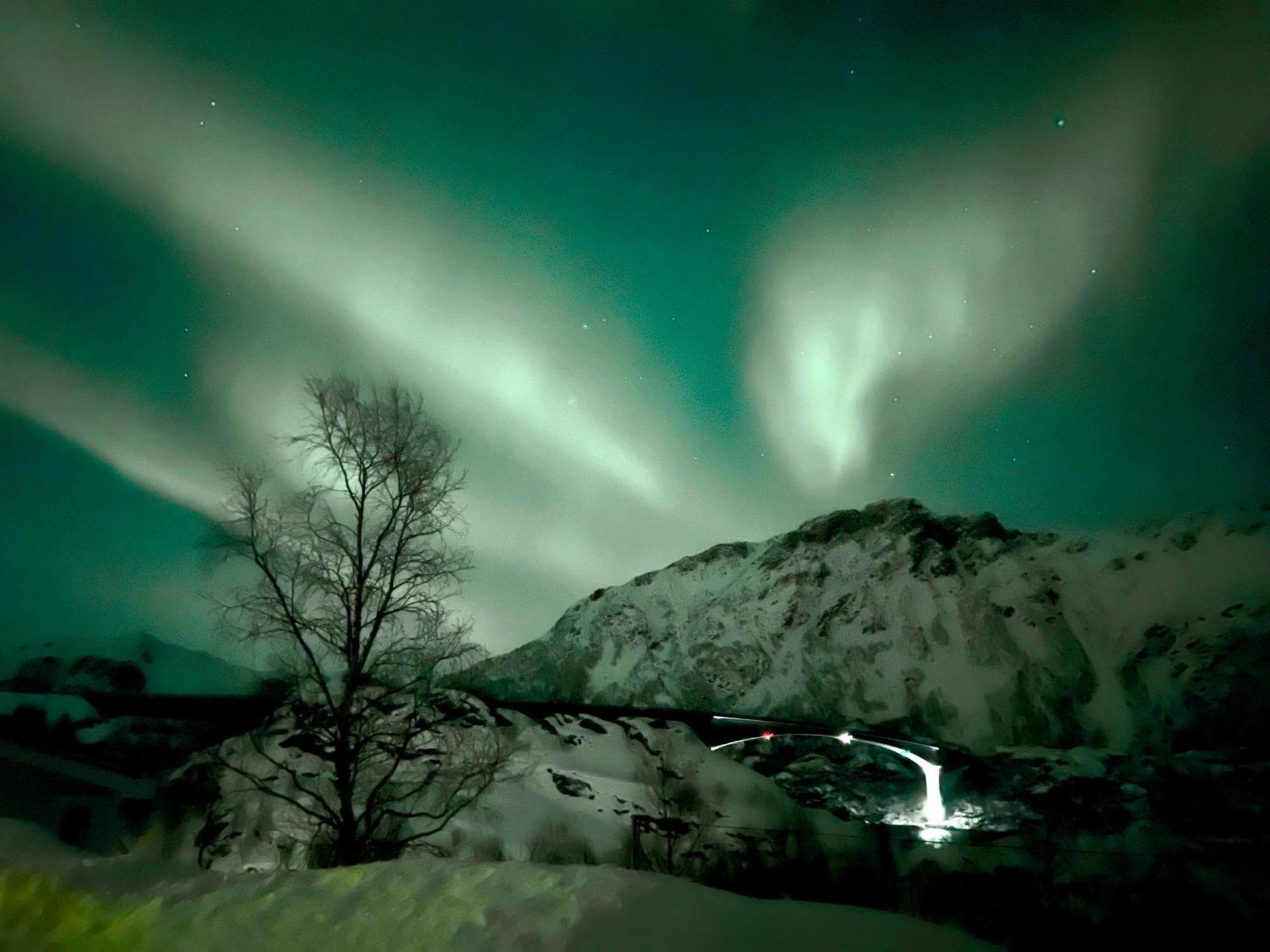 Lofoten Glampingdome Myrland Eksteriør billede