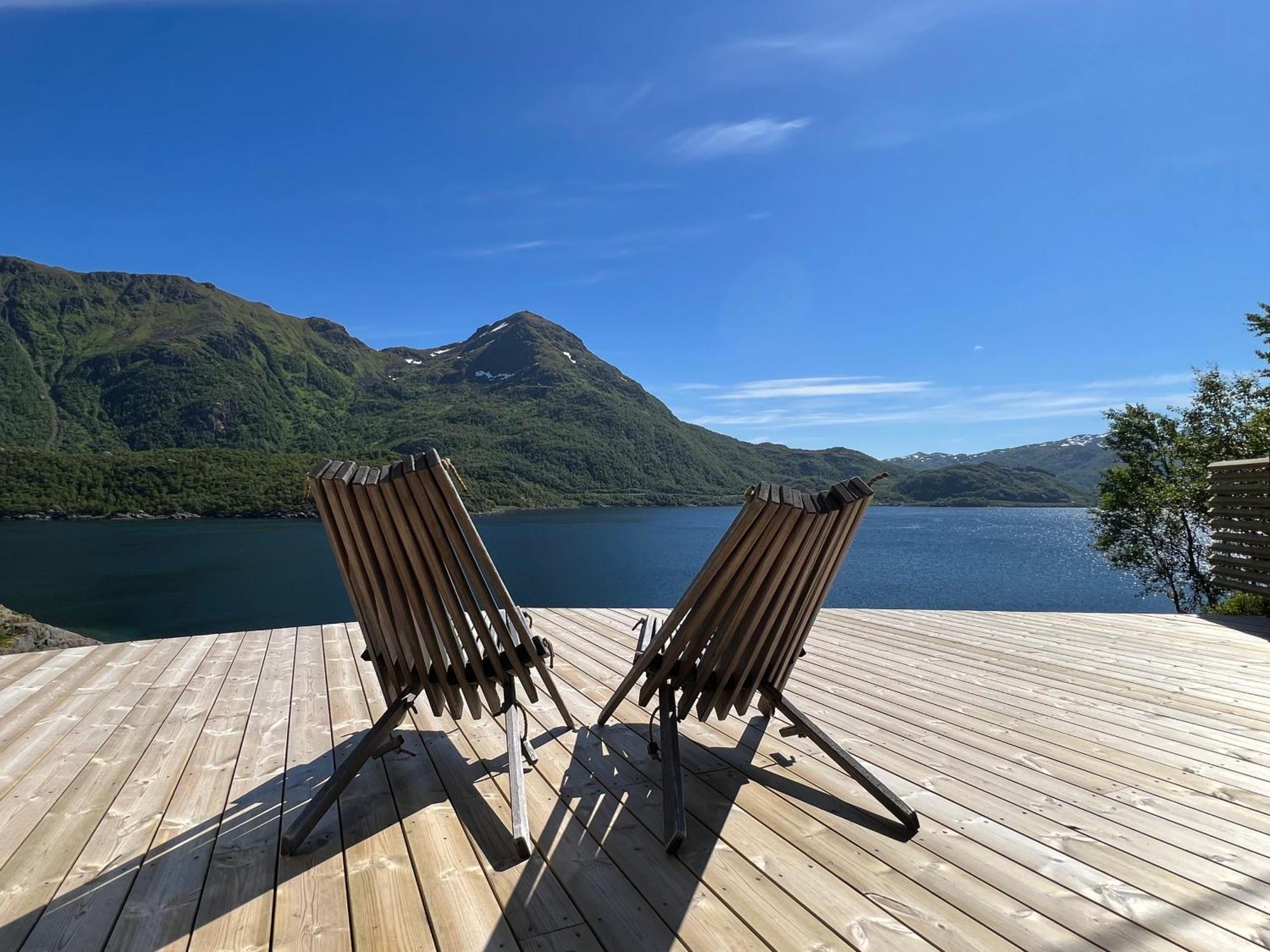 Lofoten Glampingdome Myrland Eksteriør billede